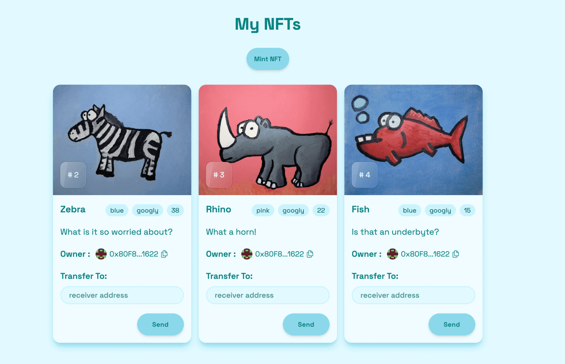 NFT DApp